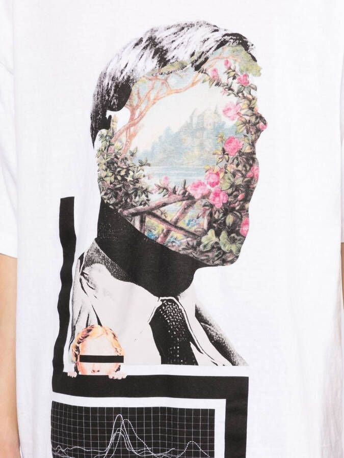 Undercover T-shirt met grafische print Wit