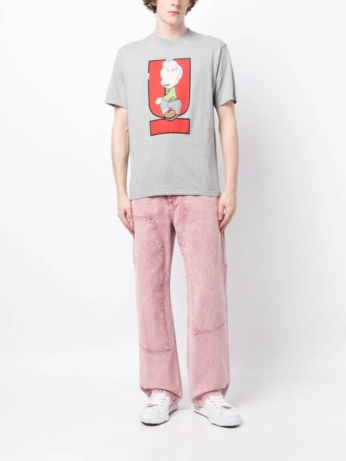 Undercover T-shirt met print Grijs