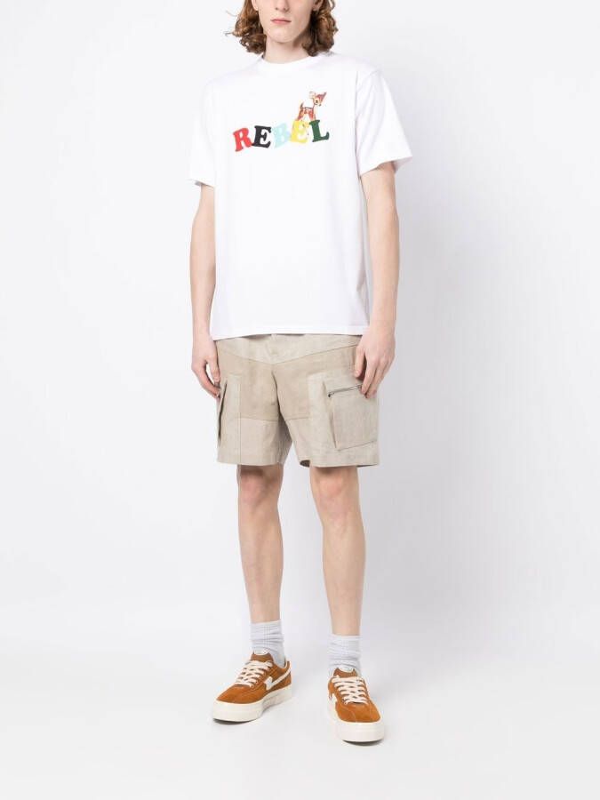 Undercover T-shirt met print Wit