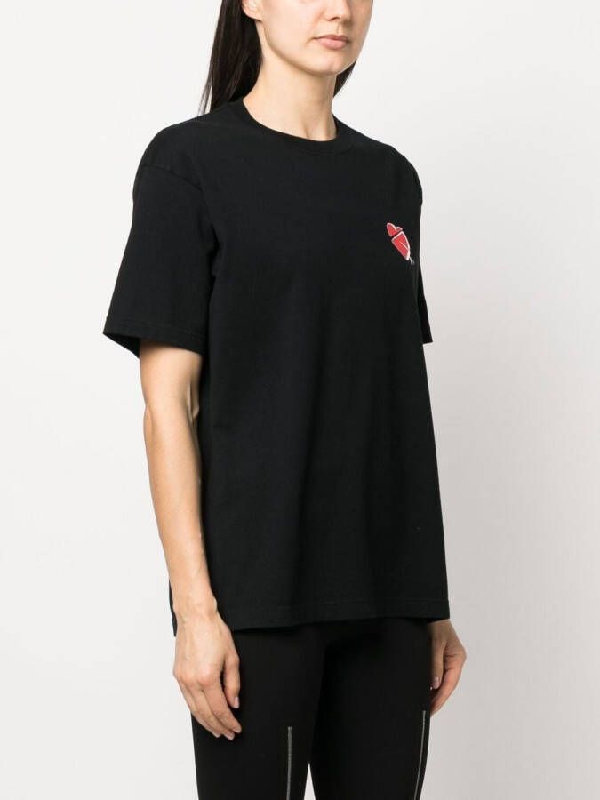 Undercover T-shirt met print Zwart