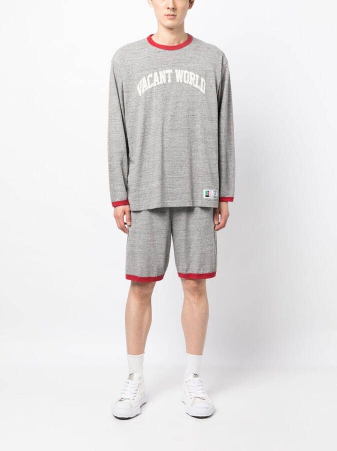 Undercover Trainingsshorts met elastische taille Grijs