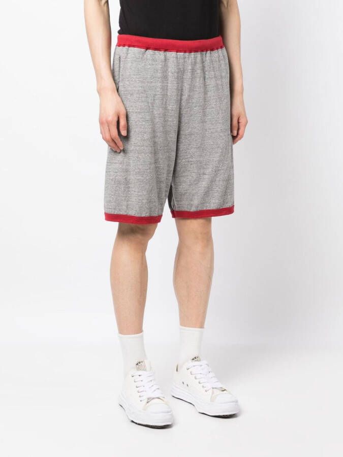 Undercover Trainingsshorts met elastische taille Grijs