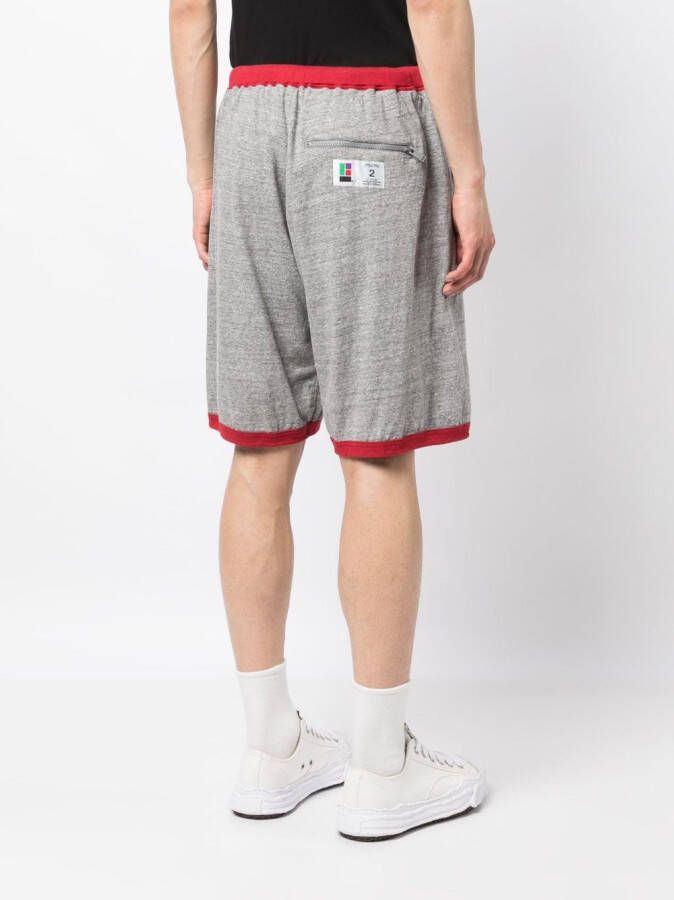 Undercover Trainingsshorts met elastische taille Grijs