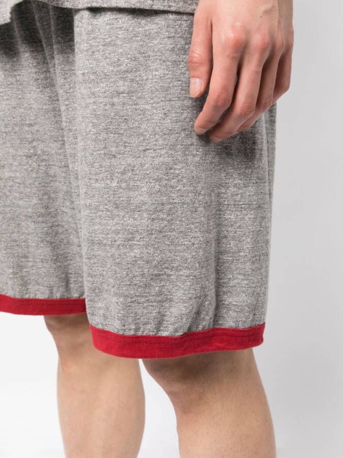 Undercover Trainingsshorts met elastische taille Grijs