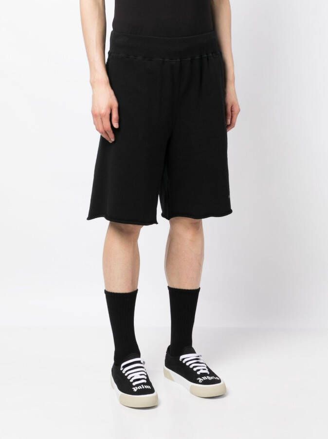 Undercover Trainingsshorts met tekst Zwart
