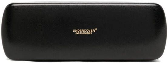 Undercover UC1B4E01 zonnebril met rechthoekig montuur Zwart