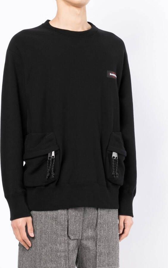 Undercover x Eastpak sweater met opgestikte zak Zwart