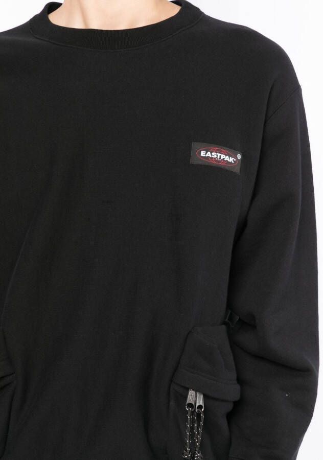Undercover x Eastpak sweater met opgestikte zak Zwart