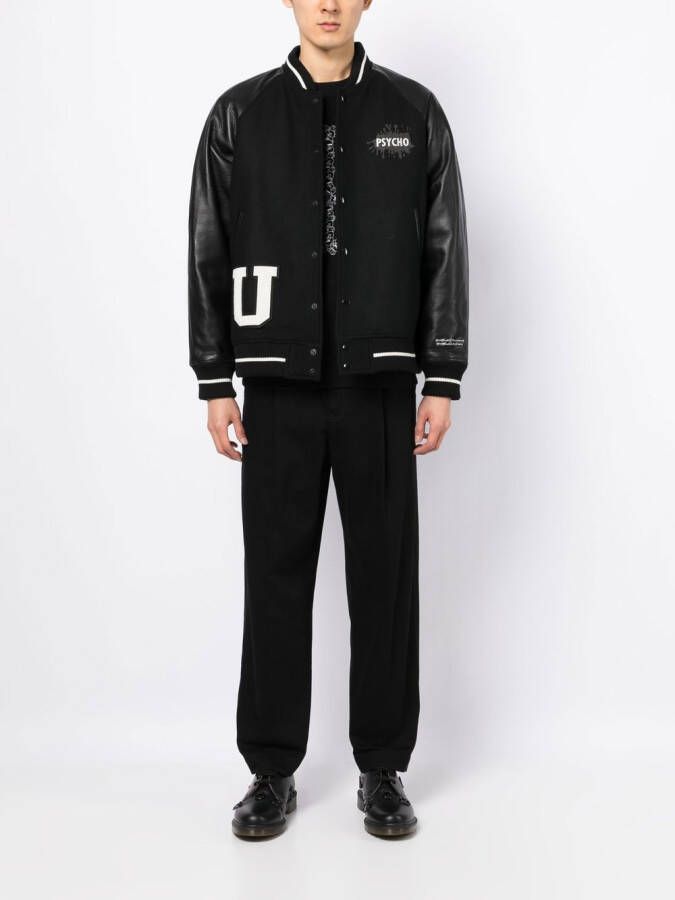 Undercover Bomberjack met patch Zwart