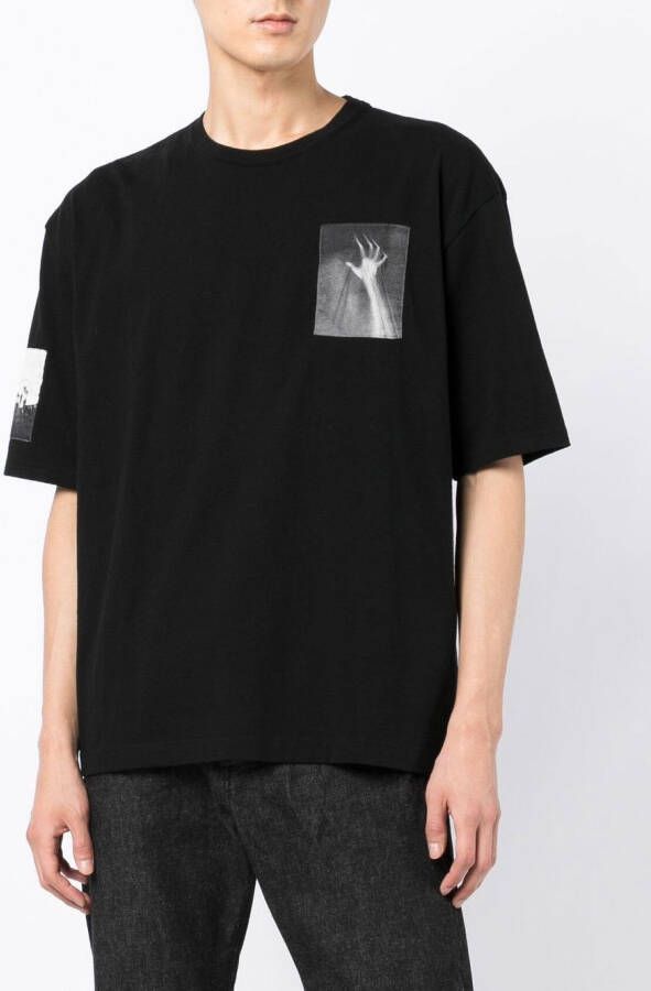 Undercover x Psycho T-shirt met logoprint Zwart