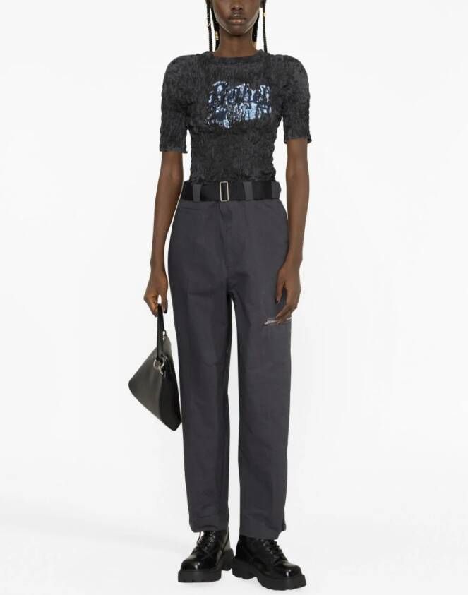 Undercover Broek met ritsdetail Grijs