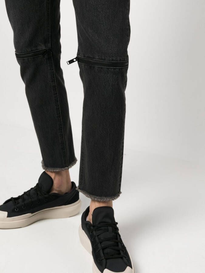 Undercover Jeans met franjes Zwart