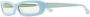 Undercover Zonnebril met rechthoekig montuur Blauw - Thumbnail 3