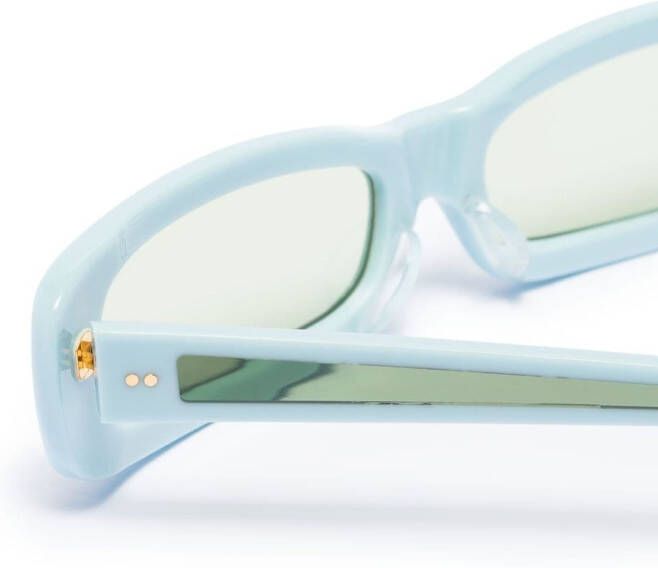 Undercover Zonnebril met rechthoekig montuur Blauw