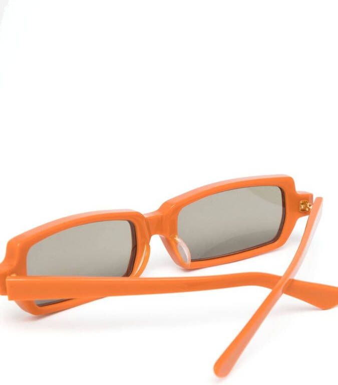 Undercover Zonnebril met rechthoekig montuur Oranje