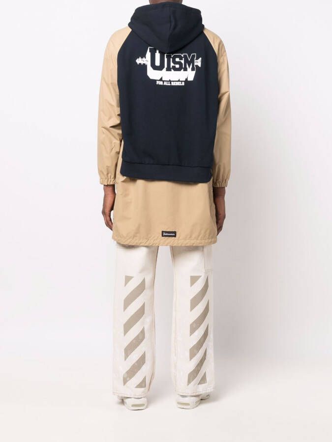 Undercoverism Parka met capuchon Beige