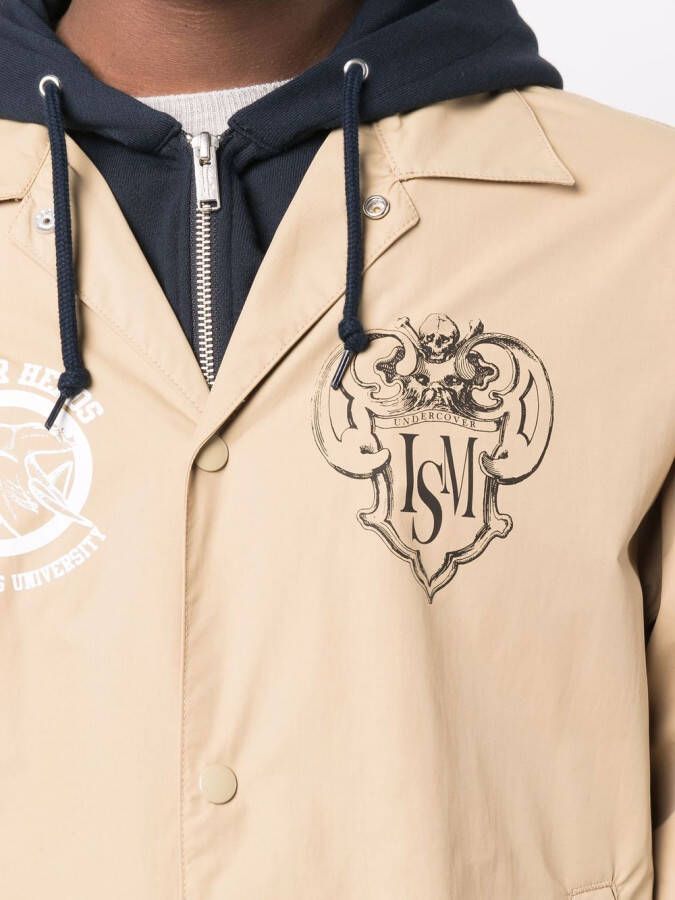 Undercoverism Parka met capuchon Beige