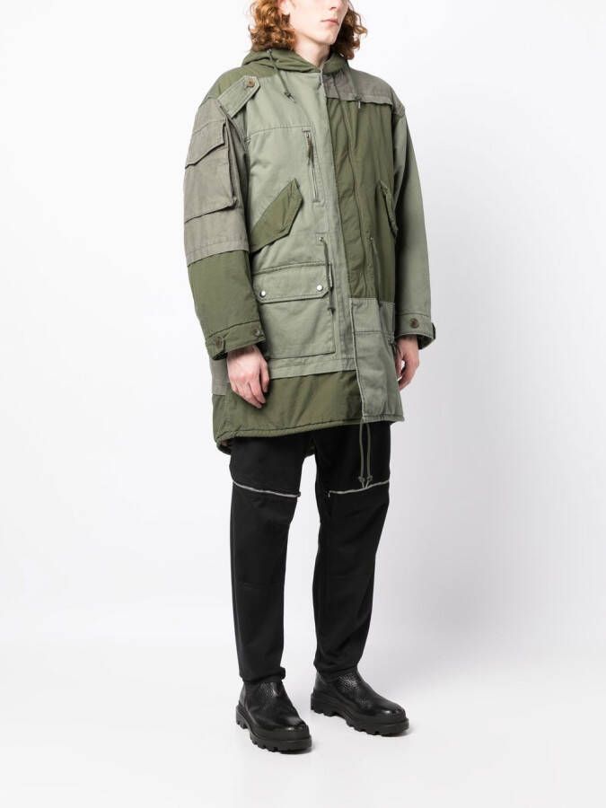 Undercoverism Parka met capuchon Groen