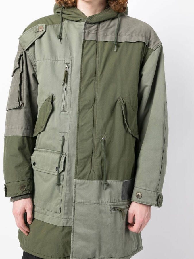 Undercoverism Parka met capuchon Groen