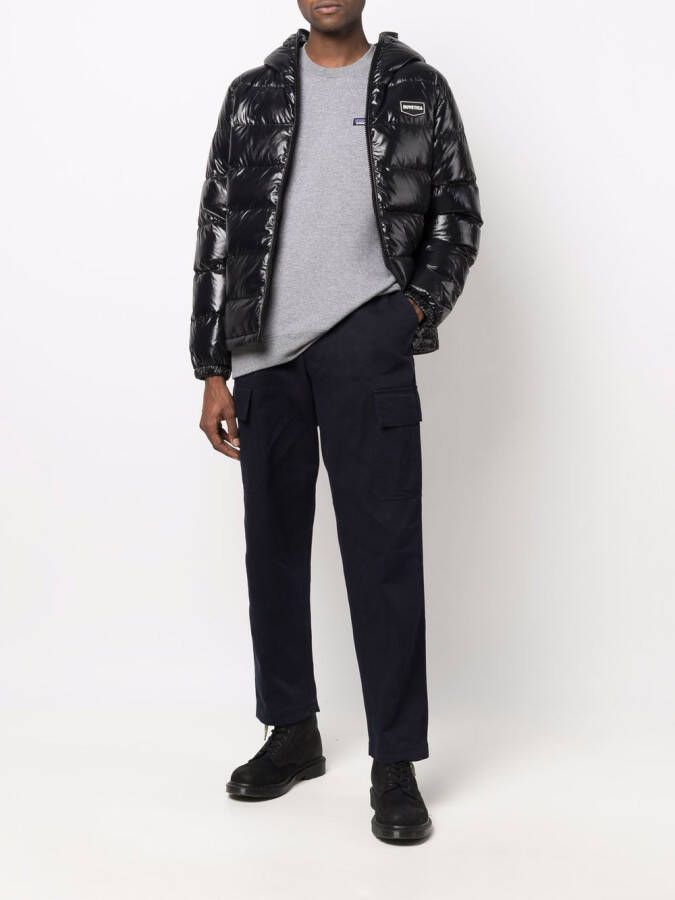 Universal Works Broek met trekkoord Blauw