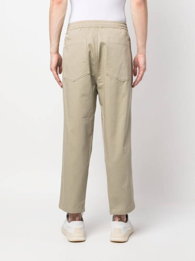 Universal Works Broek met trekkoord Beige