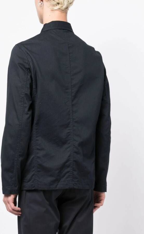 Universal Works Katoenen overhemd Blauw
