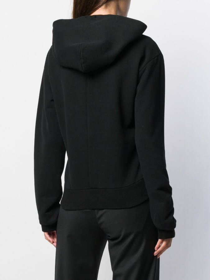 UNRAVEL PROJECT Asymmetrische hoodie Zwart