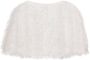 Unreal Fur Cropped cape Wit - Thumbnail 4