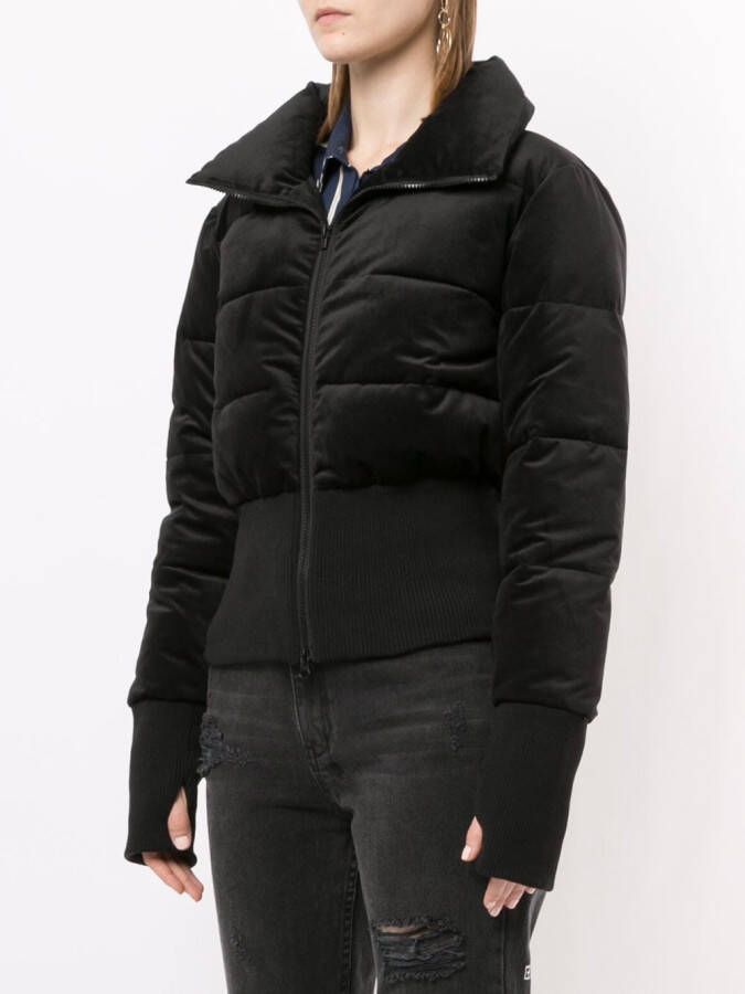 Unreal Fur Gewatteerd jack Zwart