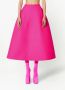 Valentino Garavani Crêpe midi-rok Roze - Thumbnail 3