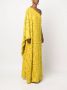 Valentino Garavani Asymmetrische maxi-jurk Geel - Thumbnail 3