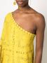 Valentino Garavani Asymmetrische maxi-jurk Geel - Thumbnail 5