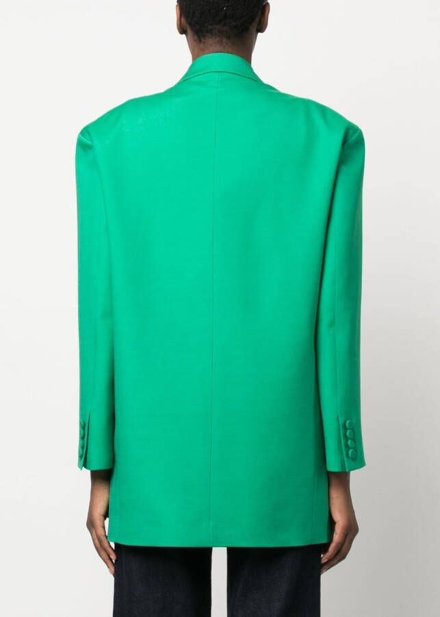 Valentino Garavani Blazer met dubbele rij knopen Groen