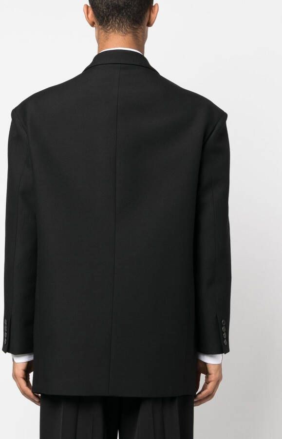 Valentino Garavani Blazer met dubbele rij knopen Zwart