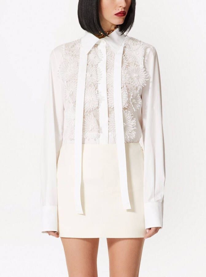 Valentino Garavani Blouse met applicatie Wit