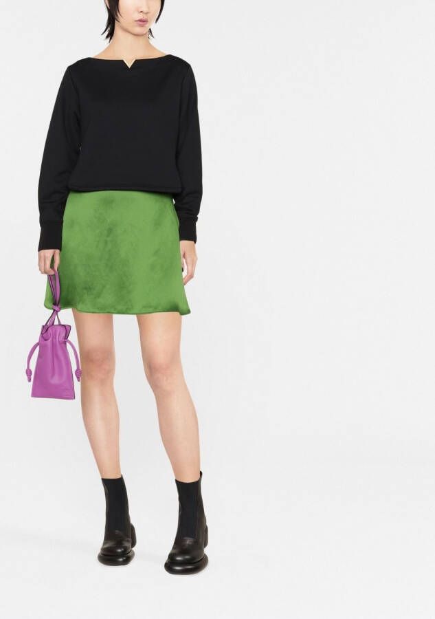 Valentino Garavani Blouse met boothals Zwart
