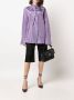Valentino Garavani Blouse met geknoopte hals Paars - Thumbnail 2