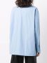 Valentino Garavani Blouse met kant Blauw - Thumbnail 4