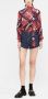 Valentino Garavani Blouse met print Blauw - Thumbnail 2
