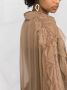 Valentino Garavani Blouse met ruches Beige - Thumbnail 3