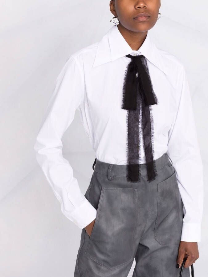 Valentino Garavani Blouse met strik Wit