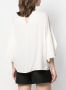 Valentino Garavani Blouse met tulpmouwen Wit - Thumbnail 4