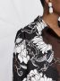 Valentino Garavani Blousejurk met bloemenprint Bruin - Thumbnail 3