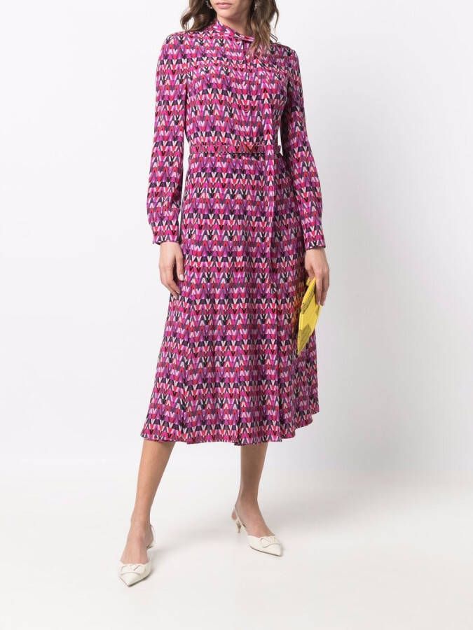 Valentino Garavani Blousejurk met print Roze