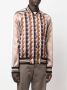 Valentino Garavani Bomberjack met geometrische print Beige - Thumbnail 3