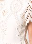 Valentino Garavani Broderie anglaise jurk Beige - Thumbnail 5