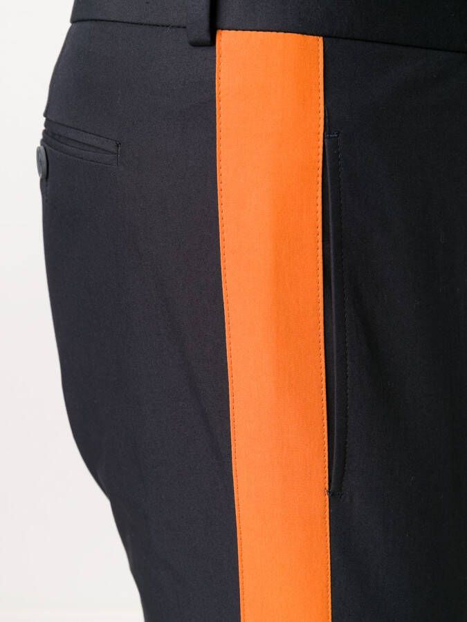 Valentino Garavani Broek met contrasterend vlak Blauw
