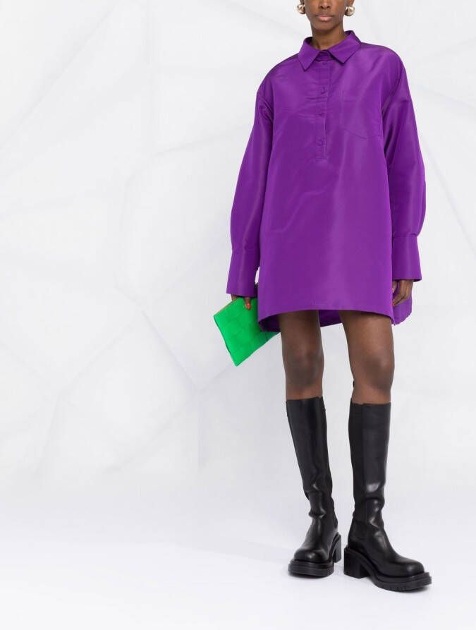 Valentino Garavani Button-up blouse Paars