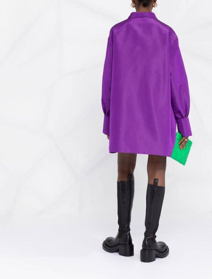 Valentino Garavani Button-up blouse Paars
