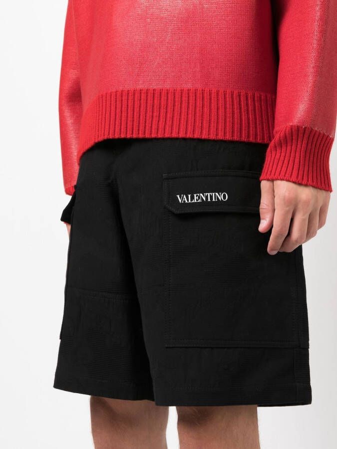 Valentino Garavani Cargo shorts Zwart